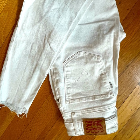Levi's Denim - Levi’s white high rise skinny jeans
